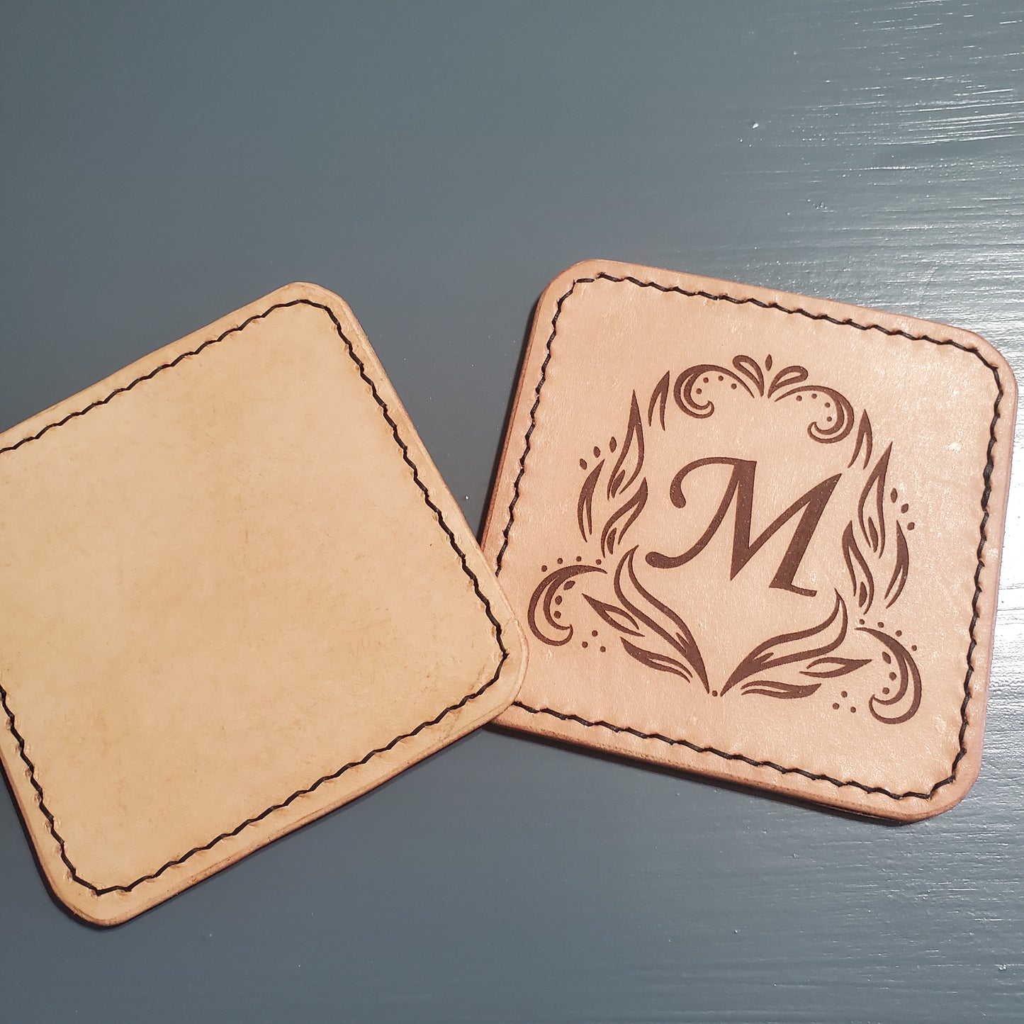 Monogram Coasters